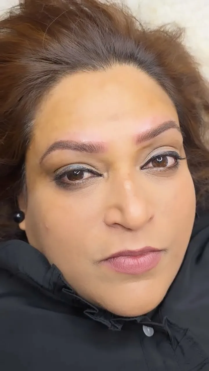 Healed brow enhancement — natural, soft look